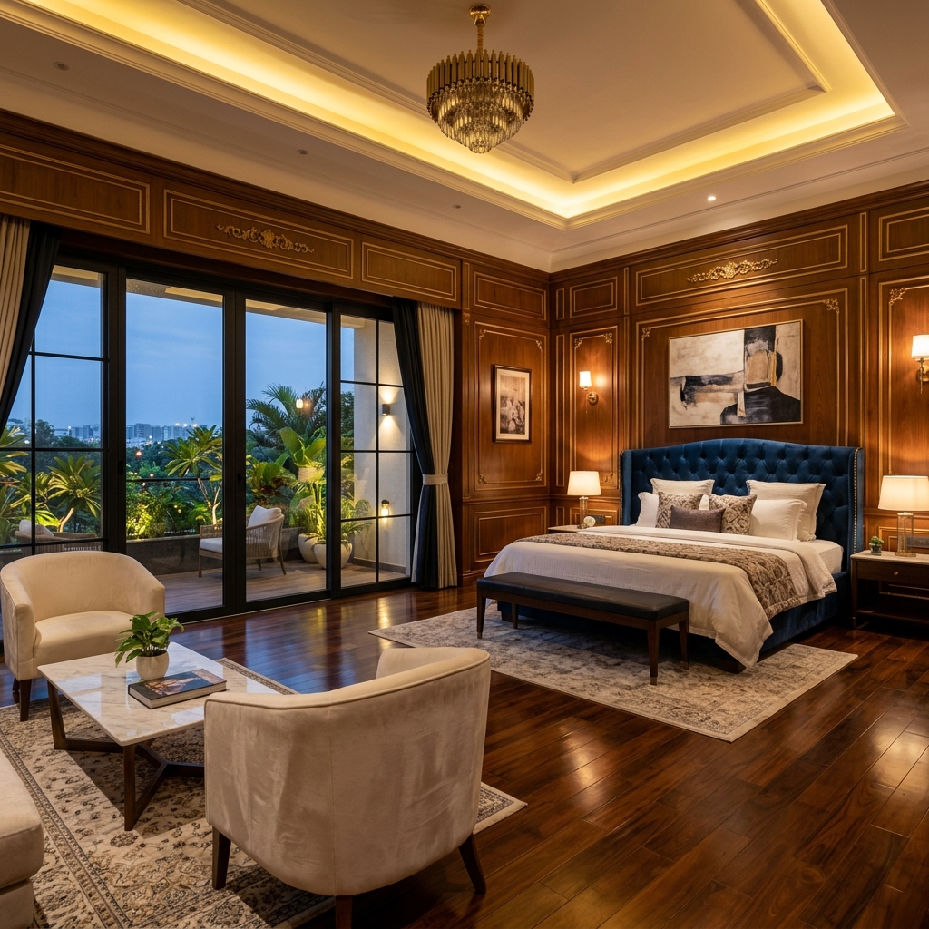 Luxury Master Bedroom Suite